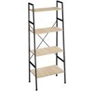 Leiterregal Liverpool 61,5 x 36,5 x 150cm- industrial hellbraun Leiterregal Liverpool 61,5 x 36,5 x 150cm- industrial hellbraun