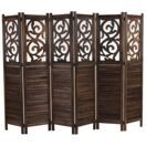Paravent Istanbul Ornamente ~ braun Paravent Istanbul Ornamente ~ braun