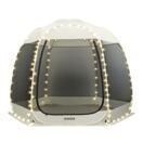Pop-Up Pavillon LED 4-6 Personen 3 x 2 m transparent/schwarz