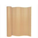 Sichtschutzmatte PVC 500 x 160 cm Bambusoptik