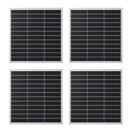 4x Solarpanel Monokristallin - 100W 18V für 12V Batterien Photovoltaik 4x Solarpanel Monokristallin - 100W 18V für 12V Batterien Photovoltaik