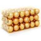 Weihnachtskugeln Christbaumkugeln 54 Stk. gold Weihnachtskugeln Christbaumkugeln 54 Stk. gold