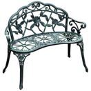 Gartenbank 2-Sitzer Metall 100x54x78cm