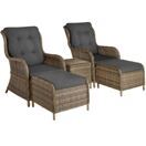 Rattan Sitzgruppe Benissa natur