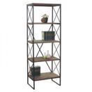 Bücherregal Industrial Holz Metall ~ 5 Ebenen, 174x60cm Bücherregal Industrial Holz Metall ~ 5 Ebenen, 174x60cm