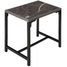 Rattan Bartisch Kutina 96x65x100cm grau Rattan Bartisch Kutina 96x65x100cm grau
