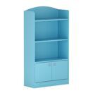 Bücherregal ZEFIR 4 Fächer 60 x 108 cm blau Bücherregal ZEFIR 4 Fächer 60 x 108 cm blau