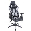 Bürostuhl Racer Gamingstuhl schwarz grau Bürostuhl Racer Gamingstuhl schwarz grau