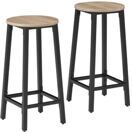 2x Barhocker Corby - Industrial hellbraun 2x Barhocker Corby - Industrial hellbraun