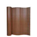 Sichtschutzmatte PVC 500 x 160 cm braun