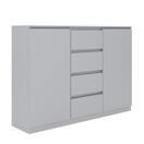 Sideboard TALA 140 x 100 cm grau