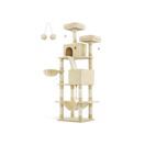 Katzenkratzbaum XXL Kratzbaum 206cm Beige