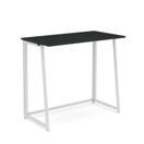 Schreibtisch klappbar NORMAN schwarz/weiss
