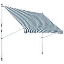 Balkonmarkise 300 x 150cm Grün Sonnenstore Teleskop