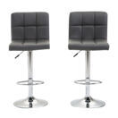 Barhocker Lima grau im 2er-Set
