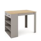 Bartisch MORRISON 100 x 67 x 77 cm natur/anthrazit Bartisch MORRISON 100 x 67 x 77 cm natur/anthrazit