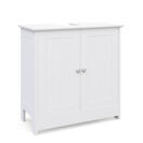 Waschbeckenunterschrank 60 x 29 x 60 cm weiss