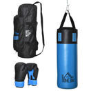 Boxsack-Set mit Boxhandschuhen Gefüllt 11KG Ø25 x 72cm