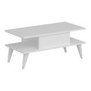 Couchtisch Melhus 40x90x45cm Weiss