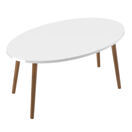 Couchtisch Sindal 41x90x50cm Weiss Couchtisch Sindal 41x90x50cm Weiss