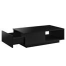 Couchtisch Biskra 95x55x31 cm Schwarz Couchtisch Biskra 95x55x31 cm Schwarz