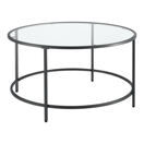 Couchtisch Kouvola Stahlgestell 84 x 45.5 cm Schwarz Couchtisch Kouvola Stahlgestell 84 x 45.5 cm Schwarz
