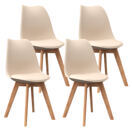 Esszimmerstuhl AMELIA beige 4er Set Esszimmerstuhl AMELIA beige 4er Set