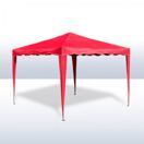 Alu/Metall Faltpavillon 3x3 Meter Rot Alu/Metall Faltpavillon 3x3 Meter Rot