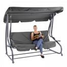 Hollywoodschaukel Sunset Grau