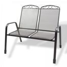 Streckmetall Doppelsitzer Virginia 106x73x100 cm