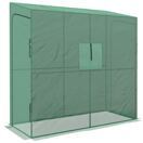 Foliengewächshaus Gewächshaus 200x80x200cm Treibhaus Foliengewächshaus Gewächshaus 200x80x200cm Treibhaus