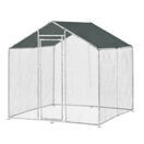 Freilaufgehege Wels 2x2x2m mit Sonnenschutz