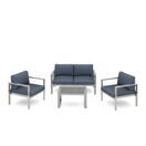 Gartenlounge AMADEY anthrazit Gartenlounge AMADEY anthrazit