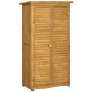Gartenschrank Pultdach Lamellentüren Tannenholz 87x46.5x160cm Gartenschrank Pultdach Lamellentüren Tannenholz 87x46.5x160cm