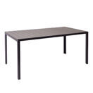 Gartentisch Tisch Bistrotisch WPC-Tischplatte 160x90cm grau