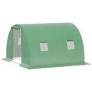 Gewächshaus 3x3x2m Folientunnel Tomatenhaus