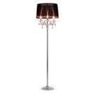 Stehlampe Noble Black 165 x D:45cm Schwarz