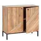 Highboard Kommode Sideboard Massiv-Holz Mango 86x90x43cm Highboard Kommode Sideboard Massiv-Holz Mango 86x90x43cm