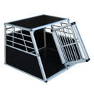 Alu Hundebox Doppelbox gross
