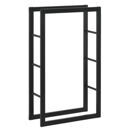 Kaminholzregal Täby Stahl 60x25x100cm Schwarz Kaminholzregal Täby Stahl 60x25x100cm Schwarz