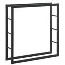 Kaminholzregal Brennholzregal Kasan 100x100x25 cm Stahl Kaminholzregal Brennholzregal Kasan 100x100x25 cm Stahl