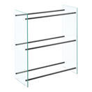 Kaminholzregal Glas Oshawa Brennholzregal 80x100x35 cm Kaminholzregal Glas Oshawa Brennholzregal 80x100x35 cm