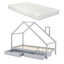 Kinderbett Assling mit 2 Schubkasten und Matratze 90x200cm Kinderbett Assling mit 2 Schubkasten und Matratze 90x200cm
