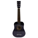 Kindergitarre akustisch schwarz