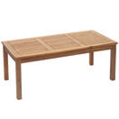 Lounge Tisch Gartentisch Balkontisch Akazie massiv 100x50cm braun Lounge Tisch Gartentisch Balkontisch Akazie massiv 100x50cm braun