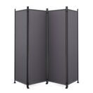 Paravent 4-teilig 215 x 170 cm anthrazit Paravent 4-teilig 215 x 170 cm anthrazit