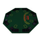 Poker-Tischauflage klappbar (8 Spieler)