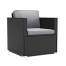 Rattansessel KOS schwarz / anthrazit Rattansessel KOS schwarz / anthrazit