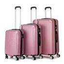 Hartschalenkoffer LINN 3-er Set rosa