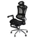 SIHOO Bürostuhl ergonomisch Lordosenstütze Fussstütze schwarz SIHOO Bürostuhl ergonomisch Lordosenstütze Fussstütze schwarz